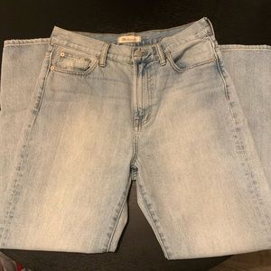 Madewell “The Perfect Vintage Jean” Light Wash